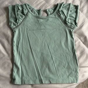 Janie and Jack ruffle sleeve shirt